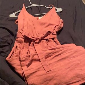 Spaghetti strap jumper